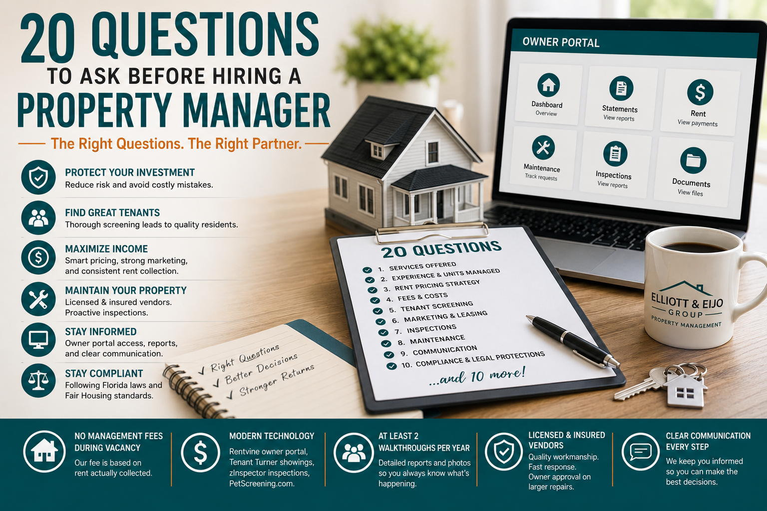 20 Questions to Ask Before Hiring a Property Manager