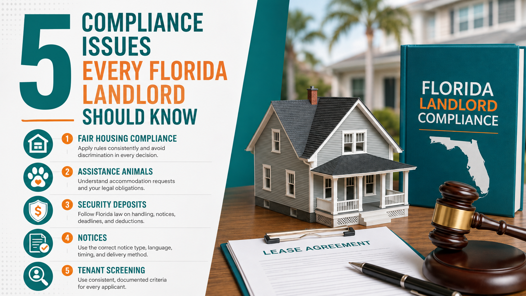 5 Compliance Issues Every Florida Landlord Should Know