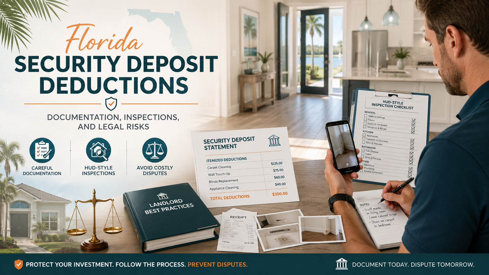 Civil Theft & Security Deposits: Why Proper Documentation Protects Florida Landlords