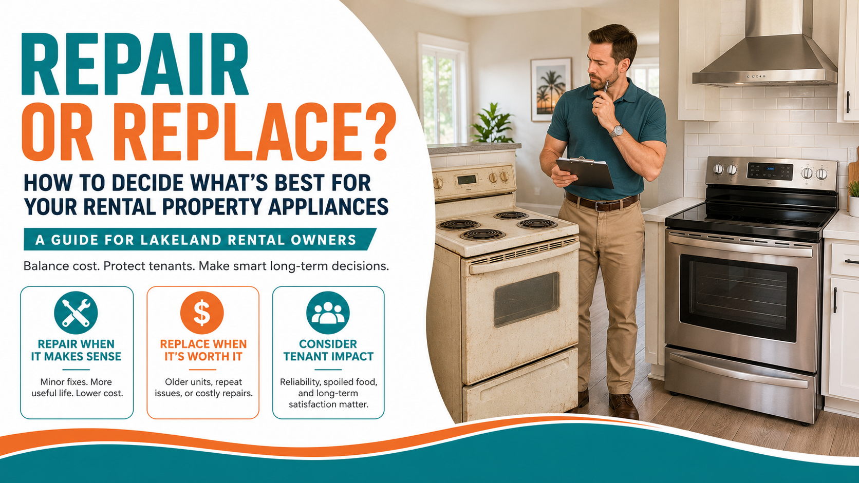 Washer Woes & Fridge Fails: The Landlord’s Guide to Repair or Replace